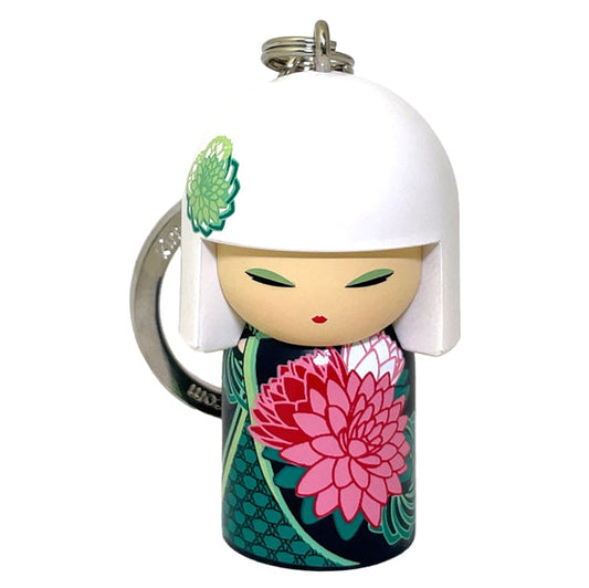 Kimmidoll 日本の女性の名前が付けられたこけしのキーホルダー(HANAE), TGKK142