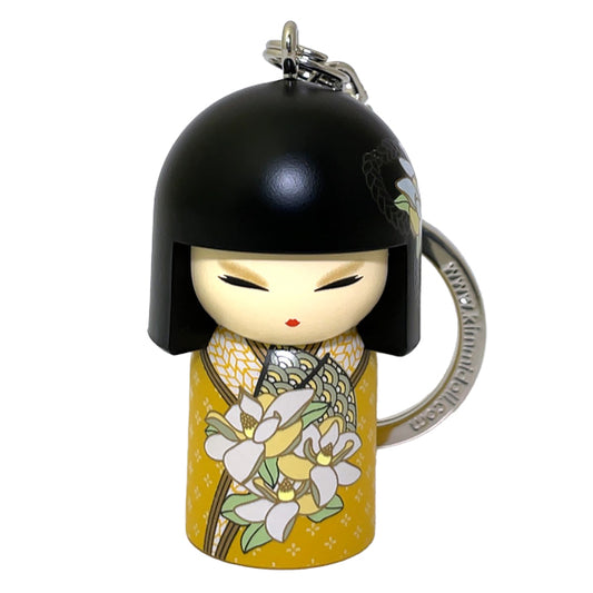 Kimmidoll 日本の女性の名前が付けられたこけしのキーホルダー(AKI), TGKK143
