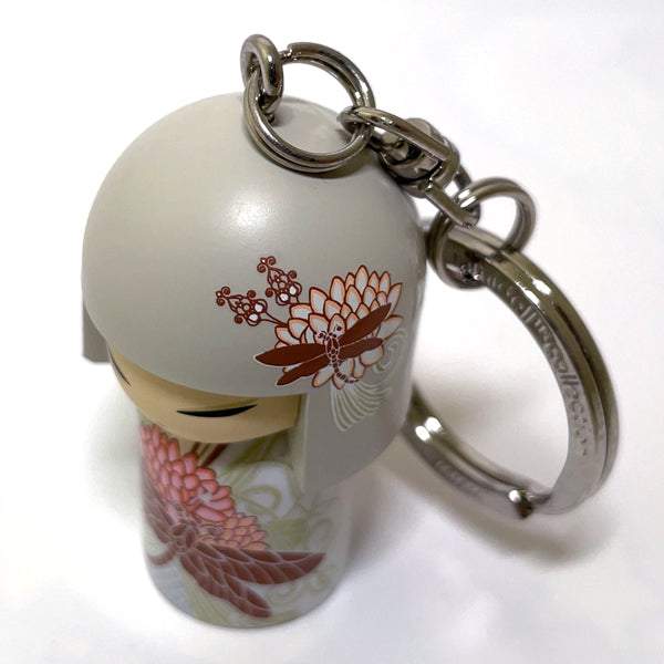 Kimmidoll 日本の女性の名前が付けられたこけしのキーホルダー(KAZUMI), TGKK145