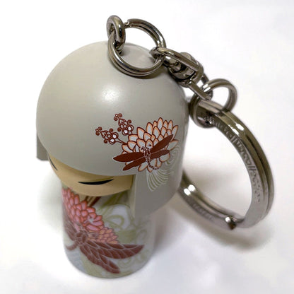 Kimmidoll 日本の女性の名前が付けられたこけしのキーホルダー(KAZUMI), TGKK145