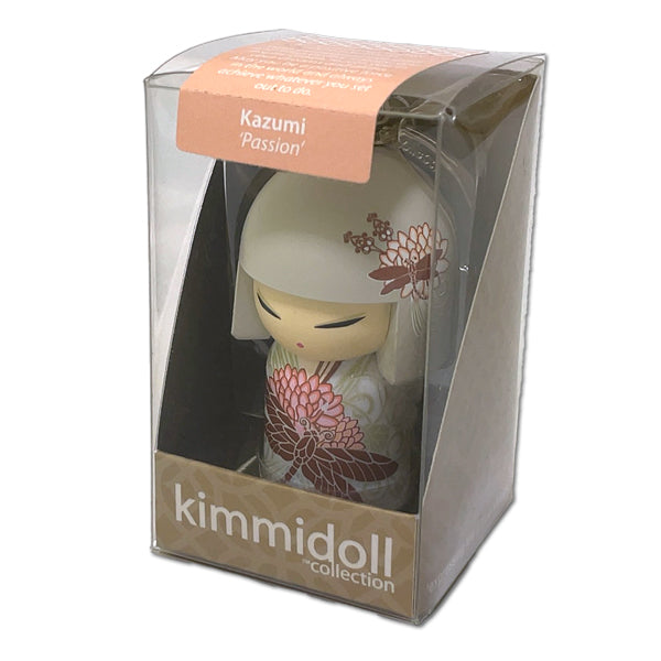 Kimmidoll 日本の女性の名前が付けられたこけしのキーホルダー(KAZUMI), TGKK145