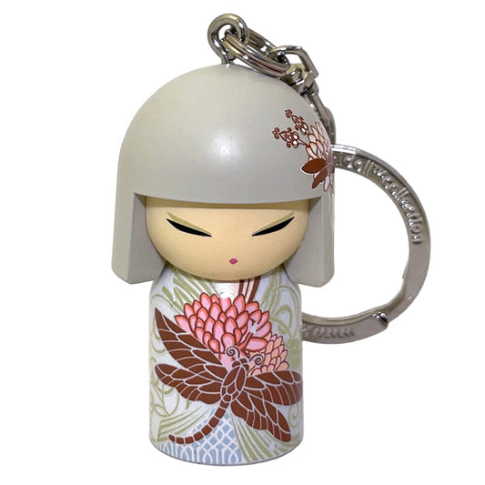 Kimmidoll 日本の女性の名前が付けられたこけしのキーホルダー(KAZUMI), TGKK145