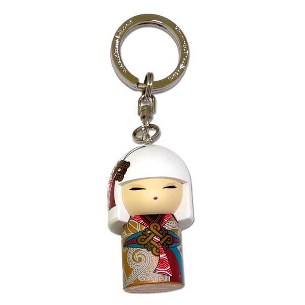 Kimmidoll 日本の女性の名前が付けられたこけしのキーホルダー(NAMIKA), TGKK146