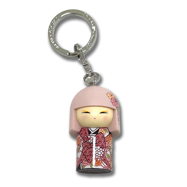 Kimmidoll 日本の女性の名前が付けられたこけしのキーホルダー(MIEKA), TGKK149