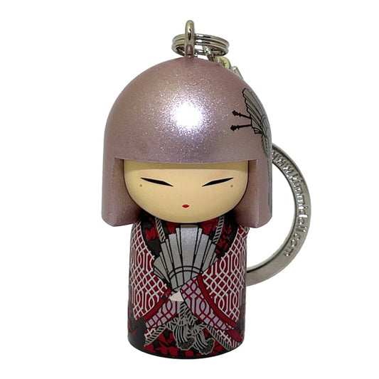Kimmidoll 日本の女性の名前が付けられたこけしのキーホルダー(CHIZUE), TGKK151