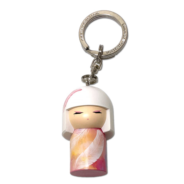 Kimmidoll 日本の女性の名前が付けられたこけしのキーホルダー(MIZUYO), TGKK158