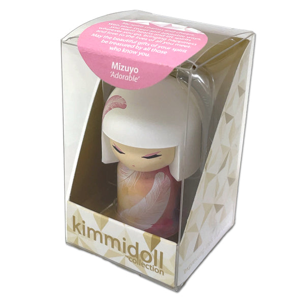Kimmidoll 日本の女性の名前が付けられたこけしのキーホルダー(MIZUYO), TGKK158
