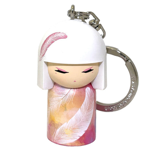 Kimmidoll 日本の女性の名前が付けられたこけしのキーホルダー(MIZUYO), TGKK158