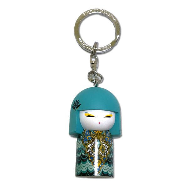 Kimmidoll 日本の女性の名前が付けられたこけしのキーホルダー(AIMI), TGKK161