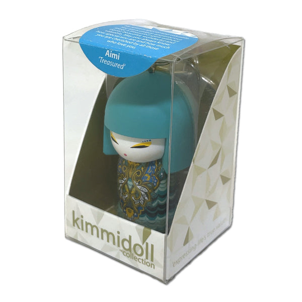 Kimmidoll 日本の女性の名前が付けられたこけしのキーホルダー(AIMI), TGKK161