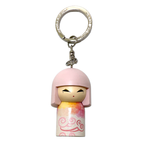 Kimmidoll 日本の女性の名前が付けられたこけしのキーホルダー(EMINA), TGKK163