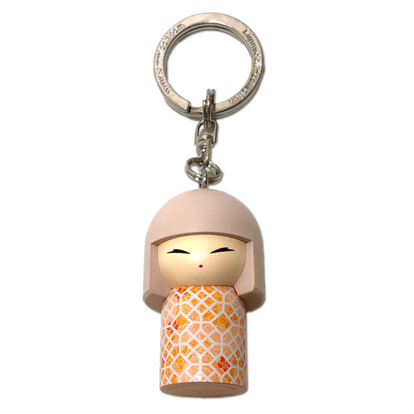 Kimmidoll 日本の女性の名前が付けられたこけしのキーホルダー(CHIYOMI), TGKK165