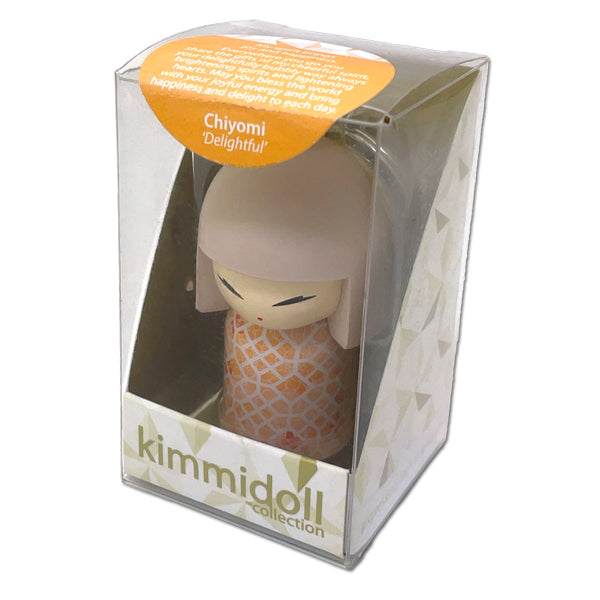Kimmidoll 日本の女性の名前が付けられたこけしのキーホルダー(CHIYOMI), TGKK165