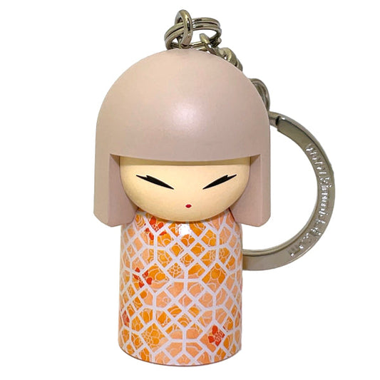 Kimmidoll 日本の女性の名前が付けられたこけしのキーホルダー(CHIYOMI), TGKK165