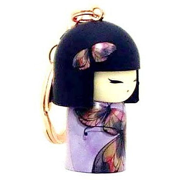 Kimmidoll 日本の女性の名前が付けられたこけしのキーホルダー(ANA), TGKK171
