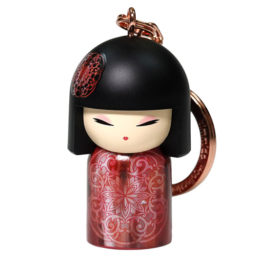 Kimmidoll 日本の女性の名前が付けられたこけしのキーホルダー(YOKA), TGKK172