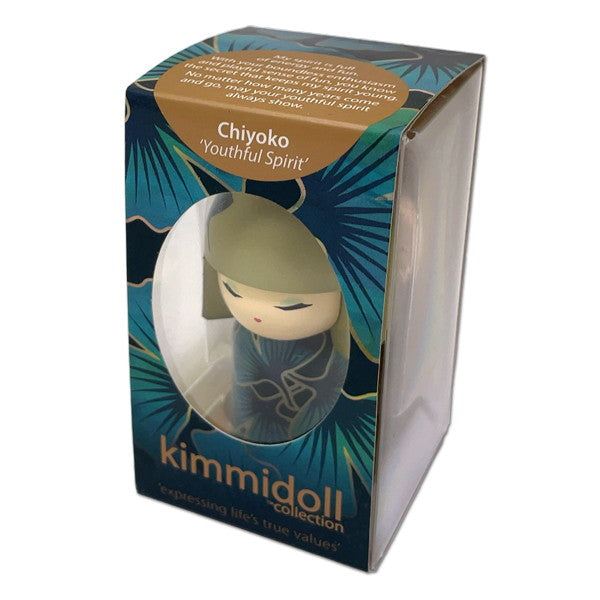Kimmidoll 日本の女性の名前が付けられたこけしのキーホルダー(CHIYOKO), TGKK174
