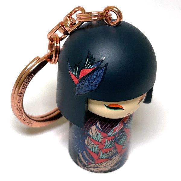 Kimmidoll 日本の女性の名前が付けられたこけしのキーホルダー(SUMINA), TGKK178