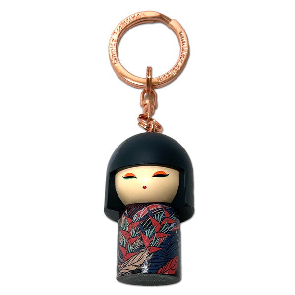 Kimmidoll 日本の女性の名前が付けられたこけしのキーホルダー(SUMINA), TGKK178