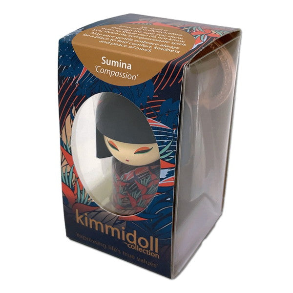 Kimmidoll 日本の女性の名前が付けられたこけしのキーホルダー(SUMINA), TGKK178