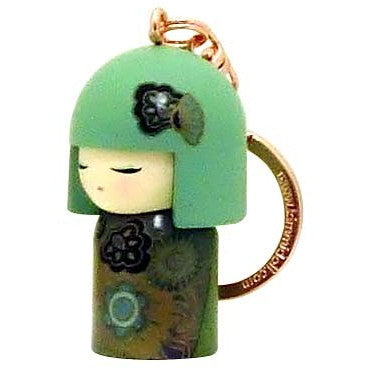 Kimmidoll 日本の女性の名前が付けられたこけしのキーホルダー(MIE), TGKK179