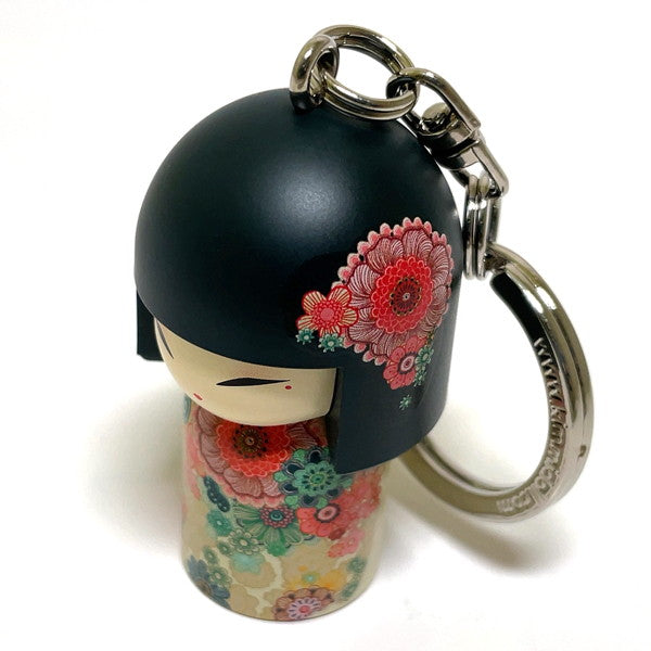 Kimmidoll 日本の女性の名前が付けられたこけしのキーホルダー(TAMAKO), TGKK181