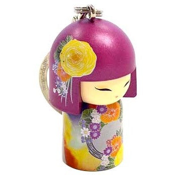 Kimmidoll 日本の女性の名前が付けられたこけしのキーホルダー(SUMIYO), TGKK191