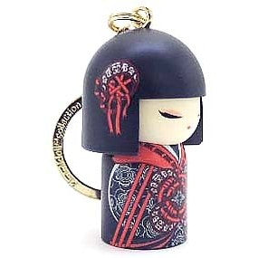Kimmidoll 日本の女性の名前が付けられたこけしのキーホルダー(SEIKO), TGKK201
