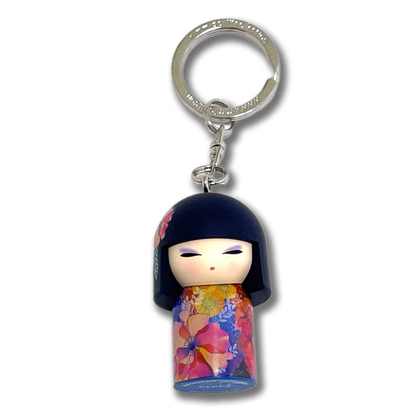 Kimmidoll 日本の女性の名前が付けられたこけしのキーホルダー(KYOKA), TGKK205