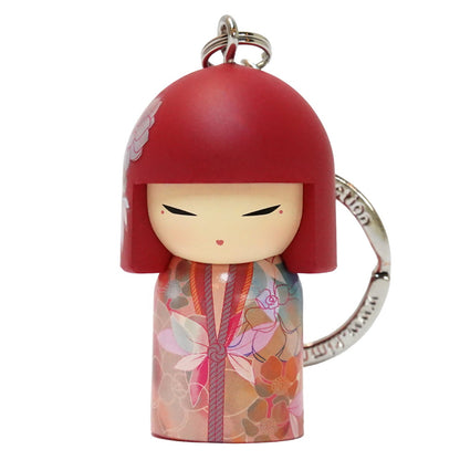 TGKK206, Kimmidoll Keychain Figure Kokeshi Doll (TOMOMI)
