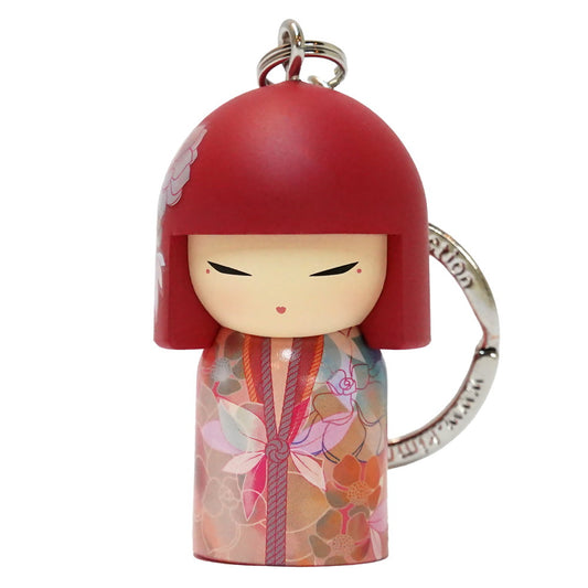 TGKK206, Kimmidoll Keychain Figure Kokeshi Doll (TOMOMI)