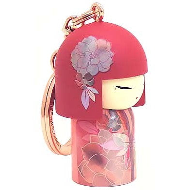 Kimmidoll 日本の女性の名前が付けられたこけしのキーホルダー(TOMOMI), TGKK206