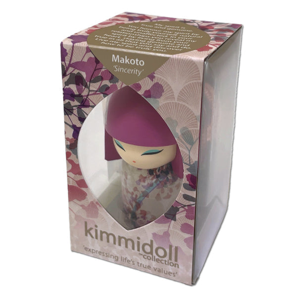 Kimmidoll 日本の女性の名前が付けられたこけしのキーホルダー(MAKOTO), TGKK207