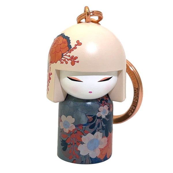Kimmidoll 日本の女性の名前が付けられたこけしのキーホルダー(CHIKA), TGKK208