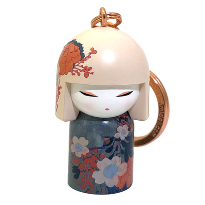Kimmidoll 日本の女性の名前が付けられたこけしのキーホルダー(CHIKA), TGKK208
