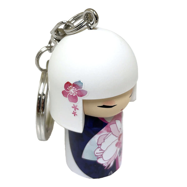 Kimmidoll 日本の女性の名前が付けられたこけしのキーホルダー(HIROKO), TGKK209
