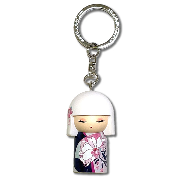 Kimmidoll 日本の女性の名前が付けられたこけしのキーホルダー(HIROKO), TGKK209
