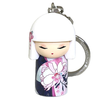 Kimmidoll 日本の女性の名前が付けられたこけしのキーホルダー(HIROKO), TGKK209