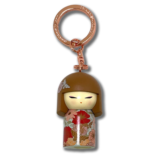 Kimmidoll 日本の女性の名前が付けられたこけしのキーホルダー(AIMI), TGKK211