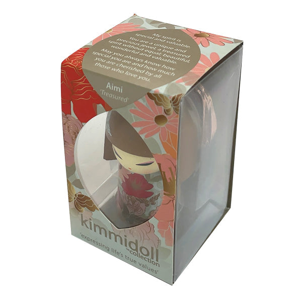 Kimmidoll 日本の女性の名前が付けられたこけしのキーホルダー(AIMI), TGKK211