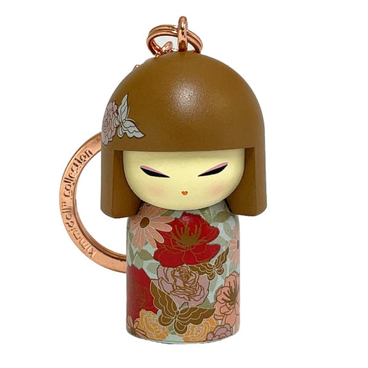 Kimmidoll 日本の女性の名前が付けられたこけしのキーホルダー(AIMI), TGKK211