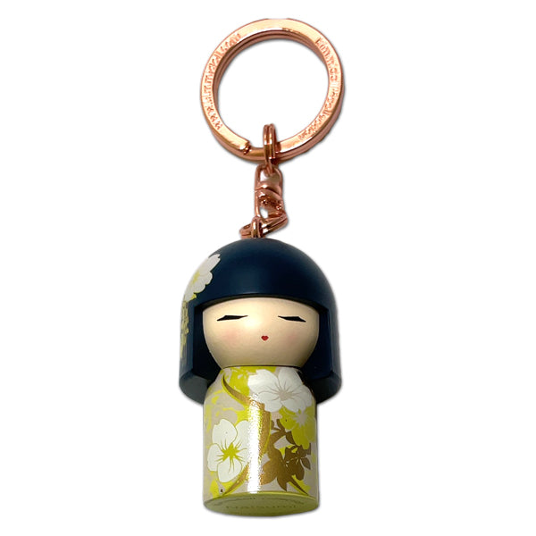Kimmidoll 日本の女性の名前が付けられたこけしのキーホルダー(NATSUMI), TGKK215