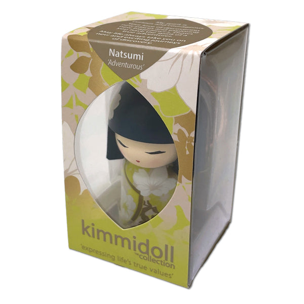 Kimmidoll 日本の女性の名前が付けられたこけしのキーホルダー(NATSUMI), TGKK215