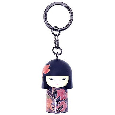 Kimmidoll 日本の女性の名前が付けられたこけしのキーホルダー(KAZUKO), TGKK220