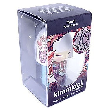 Kimmidoll 日本の女性の名前が付けられたこけしのキーホルダー(AYUMI), TGKK221