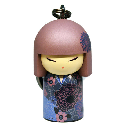 Kimmidoll 日本の女性の名前が付けられたこけしのキーホルダー(AKO), TGKK226