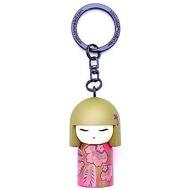 Kimmidoll 日本の女性の名前が付けられたこけしのキーホルダー(HIMENA), TGKK227