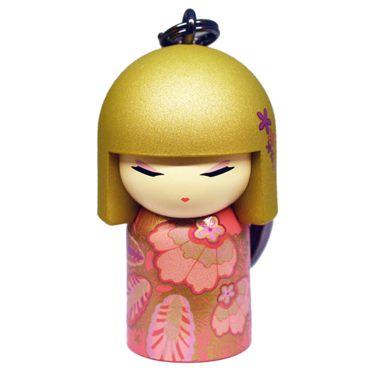 Kimmidoll 日本の女性の名前が付けられたこけしのキーホルダー(HIMENA), TGKK227