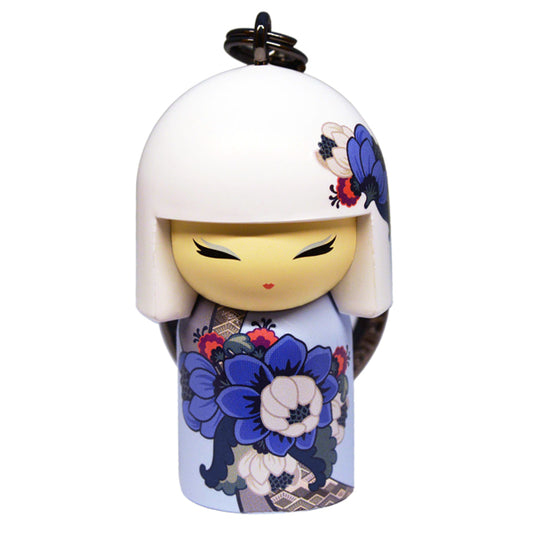 Kimmidoll 日本の女性の名前が付けられたこけしのキーホルダー(HITOMI), TGKK228