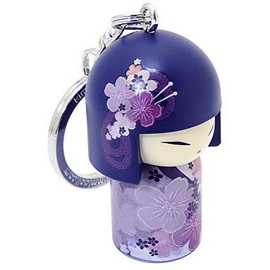 Kimmidoll 日本の女性の名前が付けられたこけしのキーホルダー(KIYOMI), TGKK229